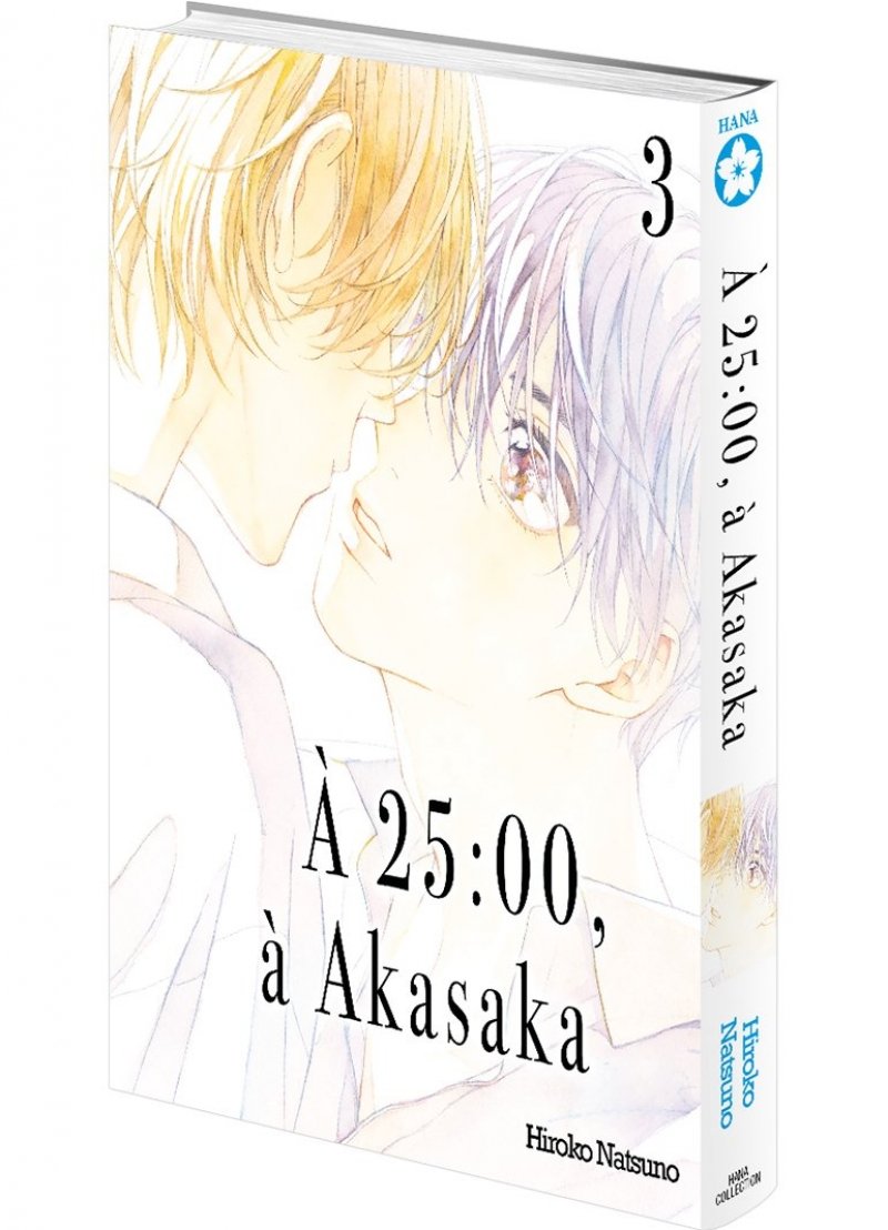À 25 h à Akasaka Tome 3 Livre Manga Yaoi Hana Collection