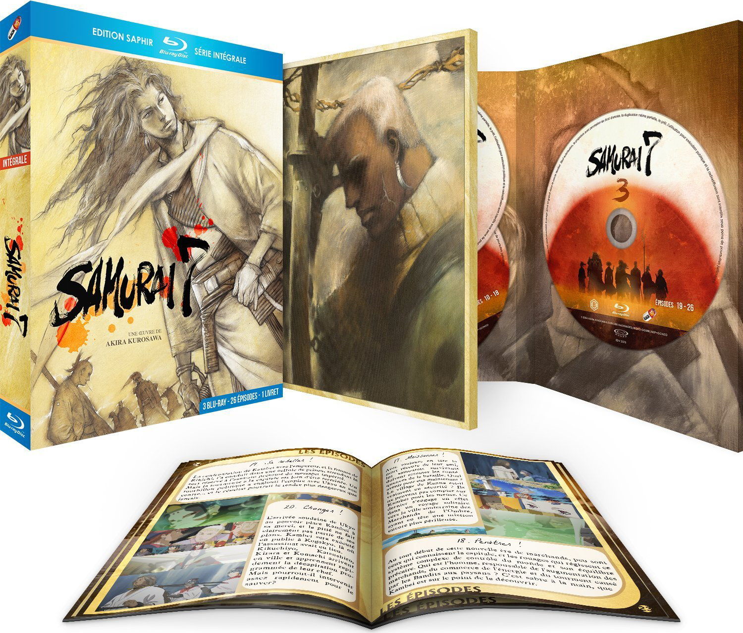 Mushishi （蟲師） - Integrale - Edition Saphir [3 Blu-ray] + ...