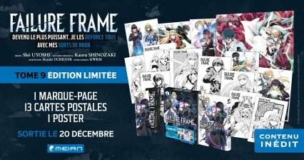 Failure Frame Tome 9 en dition limite