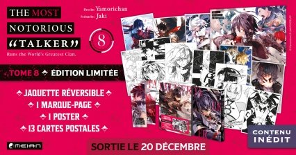 The Most Notorious Talker le tome 8 en dition limite