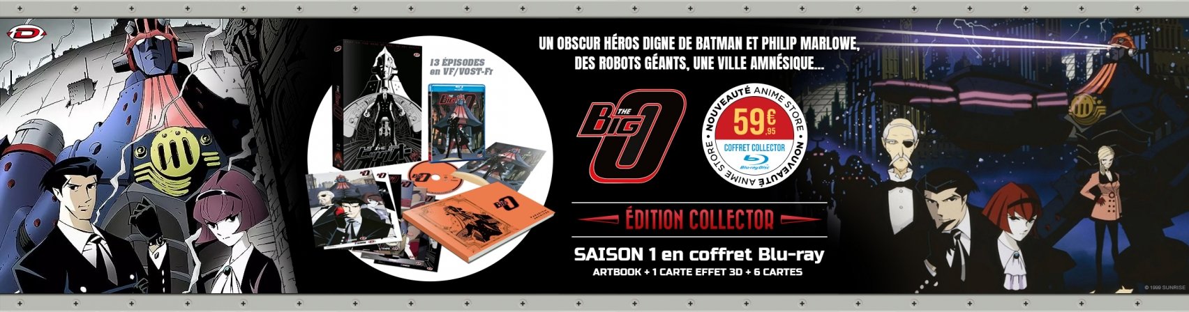 Nouveaut : The Big O saison 1 coffret Blu-ray collector