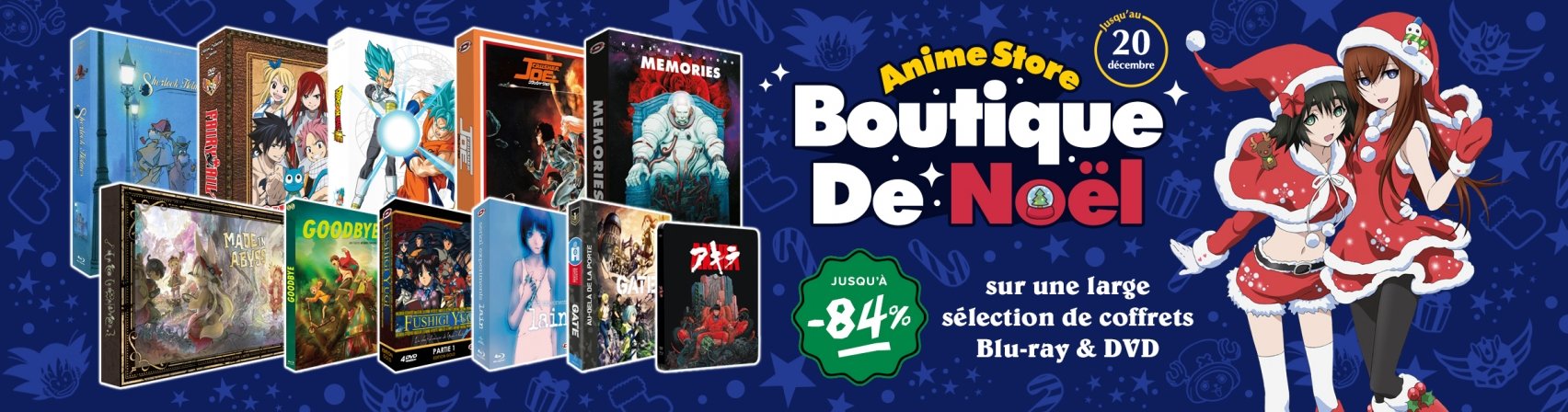 Offre de Nol : jusqu' -84% sur nos coffrets Blu-ray et DVD