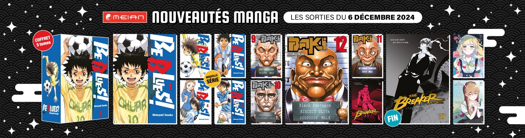 13 nouveaux mangas MEIAN disponibles