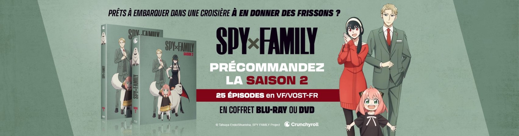 Pr�commandez la saison 2 de Spy x Family