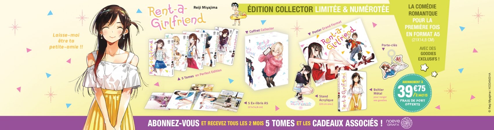 Abonnez-vous � la collection Rent a Girlfriend