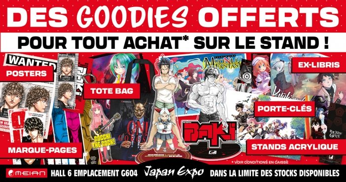 Anime Store et Meian  la Japan Expo Paris pour 4 jours exceptionnels !