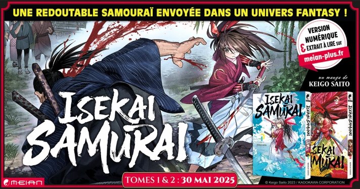 Nouvelle Licence Meian : Isekai Samurai