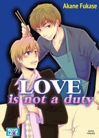 Love is not duty - Livre (Manga) - Yaoi