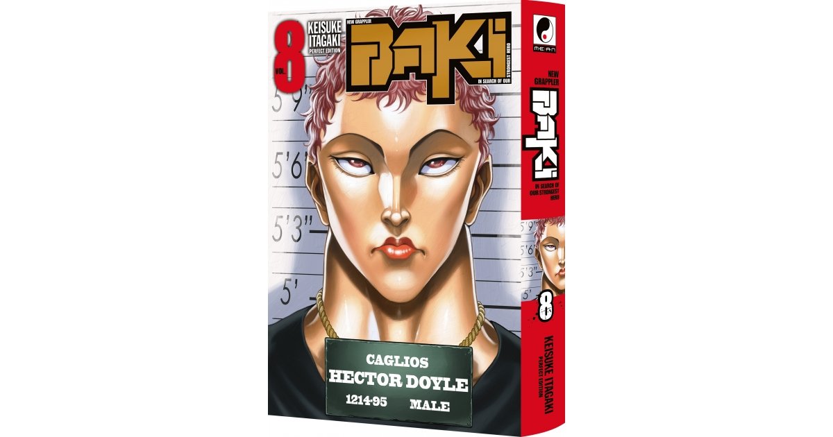 New Grappler Baki - Tome 08 - Perfect Edition - Livre (Manga) | Meian ...