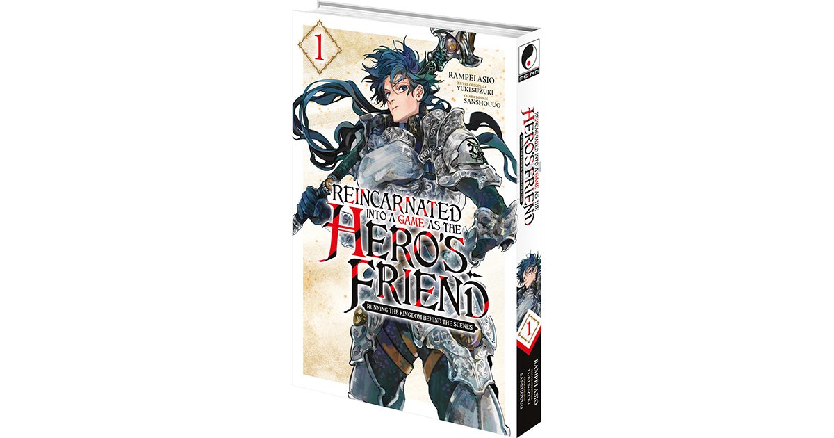 Reincarnated Into A Game As The Heros Friend Tome 01 Livre Manga