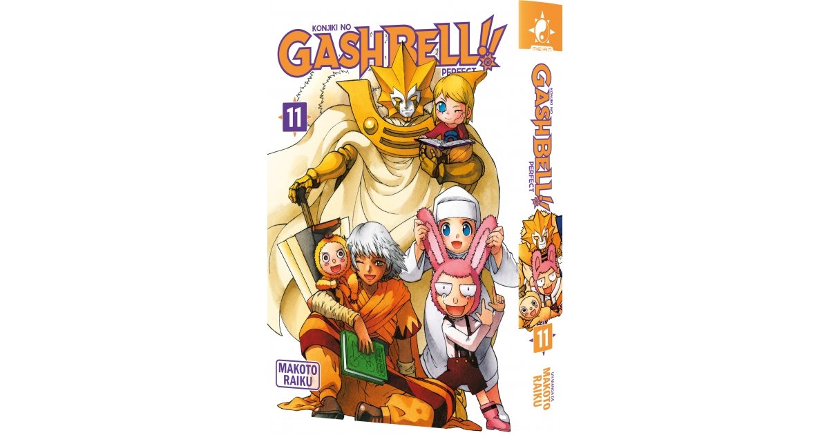 Gash Bell!! - Tome 11 - Perfect Edition - Livre (manga) - Meian - Raiku 