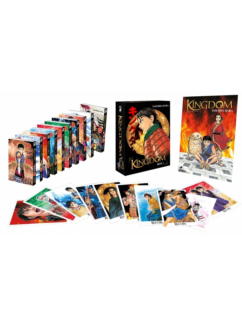 IMAGE 2 : Kingdom - Partie 1 - Coffret Collector (tomes 01  10)