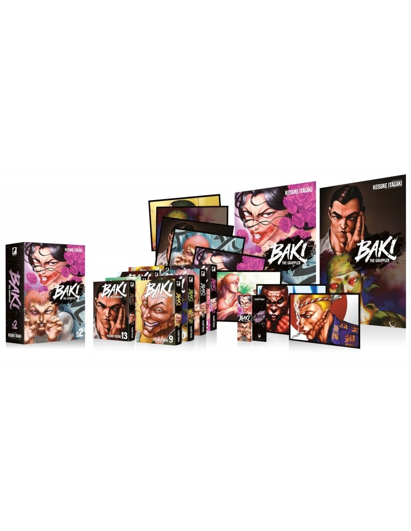 IMAGE 2 : Baki the Grappler - Perfect Edition - Partie 2 - Coffret Collector (tomes 9  16)