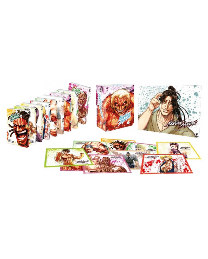 IMAGE 2 : Kengan Ashura - Partie 2 - Coffret Collector (tomes 10  18)
