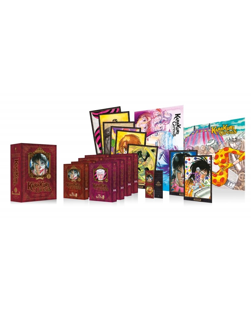 IMAGE 2 : Karakuri Circus - Perfect Edition - Partie 1 - Coffret Collector (tomes 1  8)