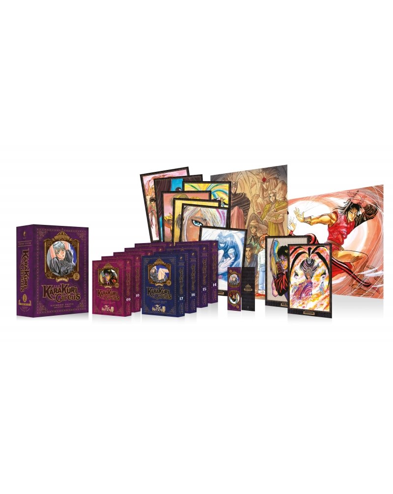 IMAGE 2 : Karakuri Circus - Perfect Edition - Partie 2 - Coffret Collector (tomes 9  17)