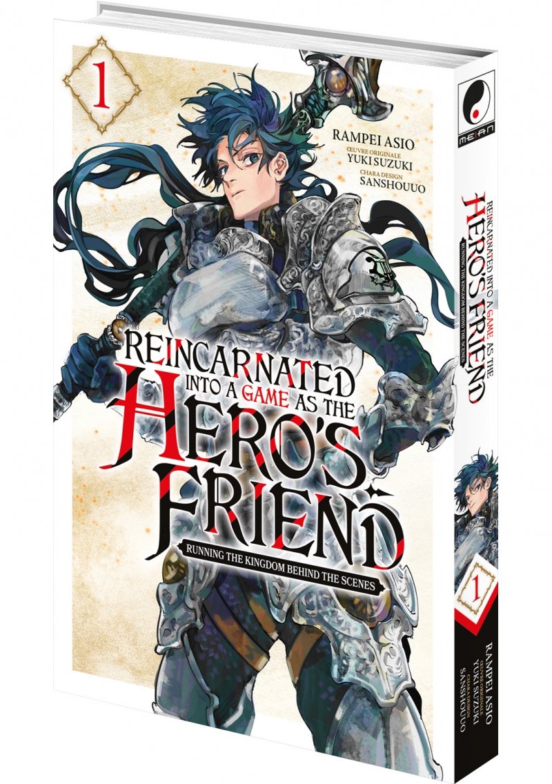 IMAGE 3 : Reincarnated Into a Game as the Hero's Friend - Tome 01 - Livre (Manga)