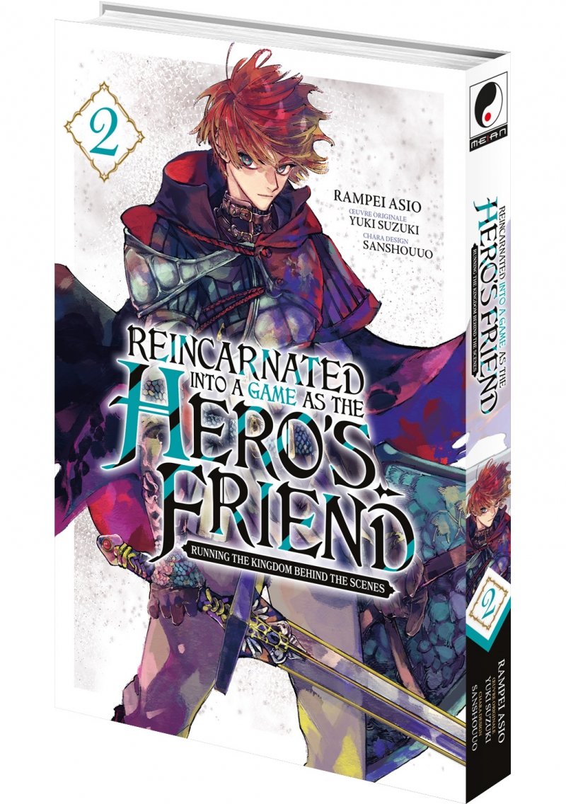 IMAGE 3 : Reincarnated Into a Game as the Hero's Friend - Tome 02 - Livre (Manga)