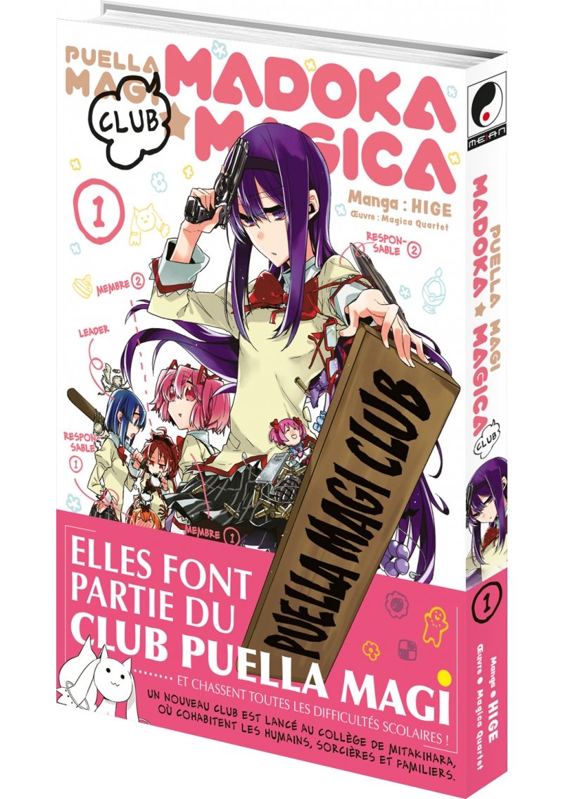 IMAGE 4 : Puella Magi Madoka Magica : Club - Tome 01 - Livre (Manga)