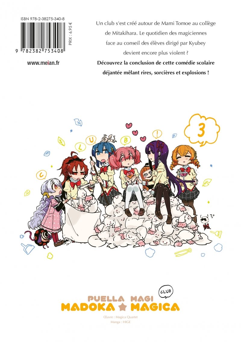 IMAGE 2 : Puella Magi Madoka Magica : Club - Tome 03 - Livre (Manga)