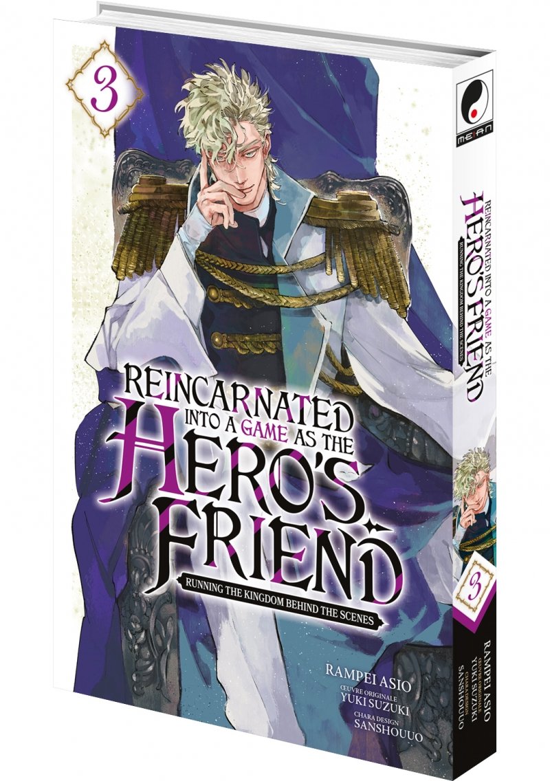 IMAGE 3 : Reincarnated Into a Game as the Hero's Friend - Tome 03 - Livre (Manga)