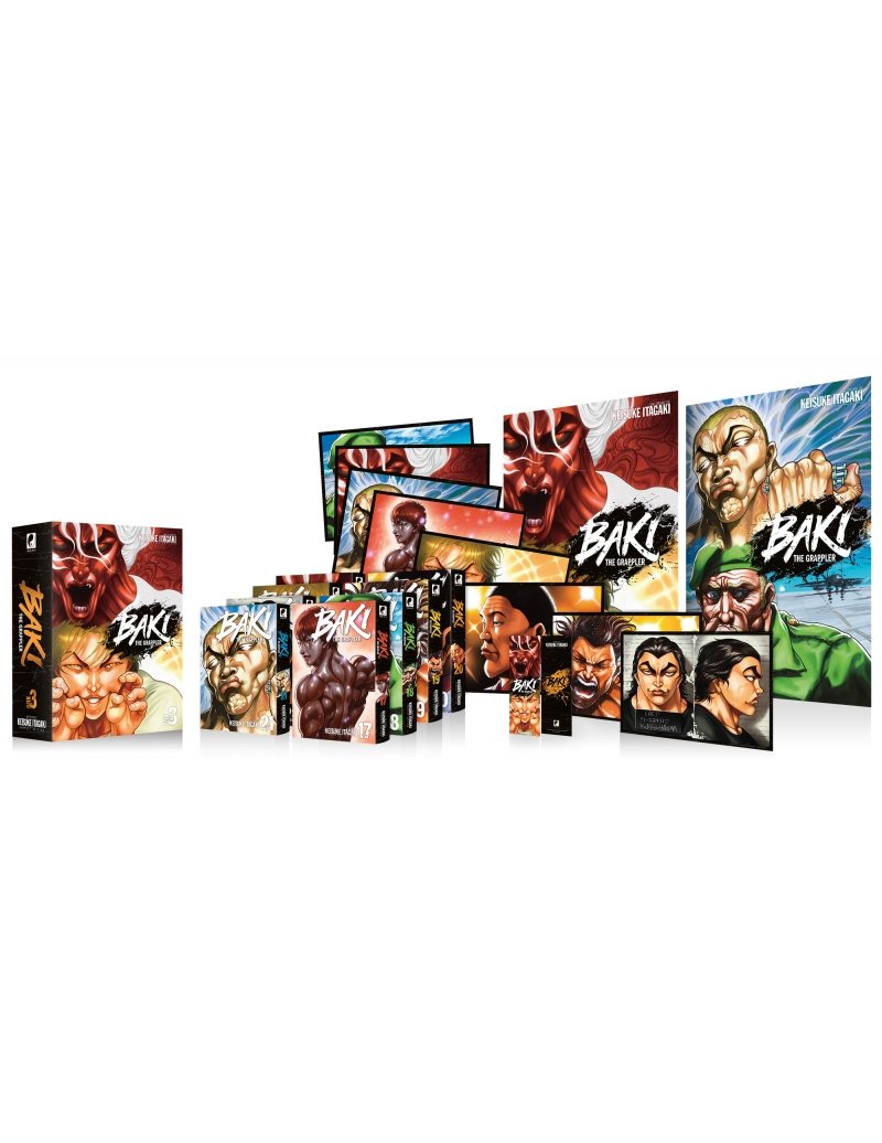 IMAGE 2 : Baki the Grappler - Perfect Edition - Partie 3 - Coffret Collector (tomes 17  24)