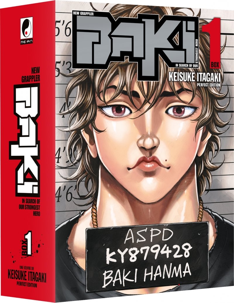 New Grappler Baki - Perfect Edition - Partie 1 - Coffret Collector (tomes 1  8)