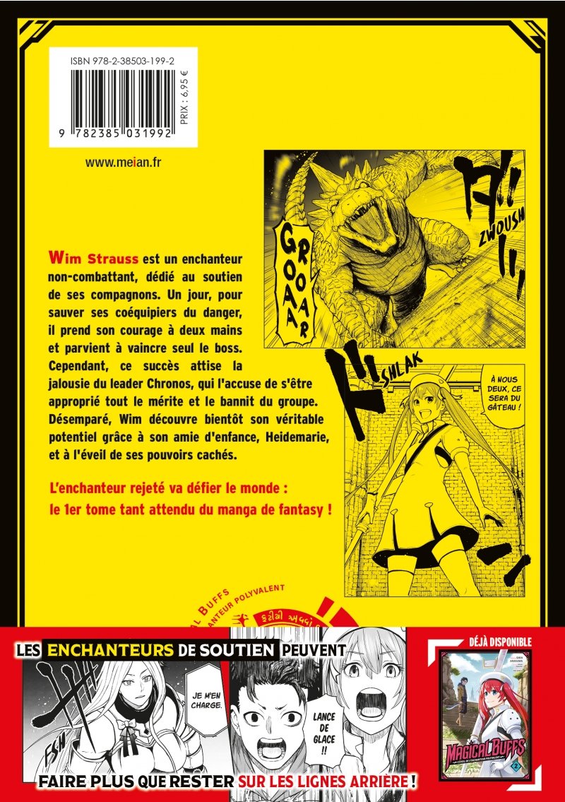 IMAGE 5 : Magical Buffs : L'veil de l'enchanteur polyvalent - Tome 01 - Livre (Manga)