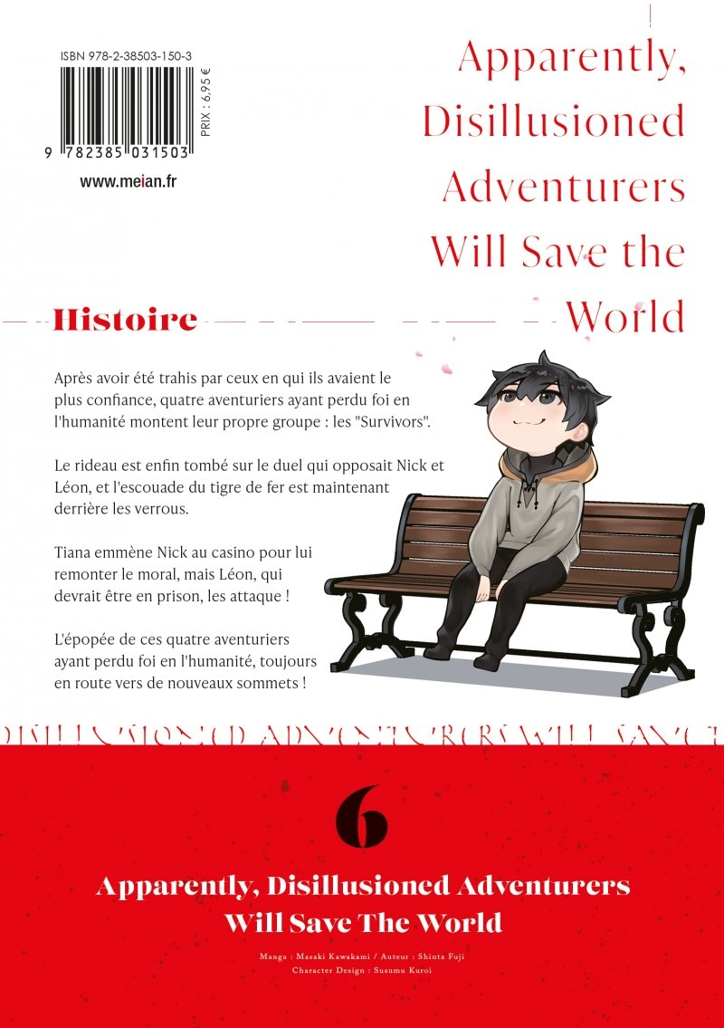 IMAGE 2 : Apparently, Disillusioned Adventurers Will Save the World - Tome 06 - Livre (Manga)