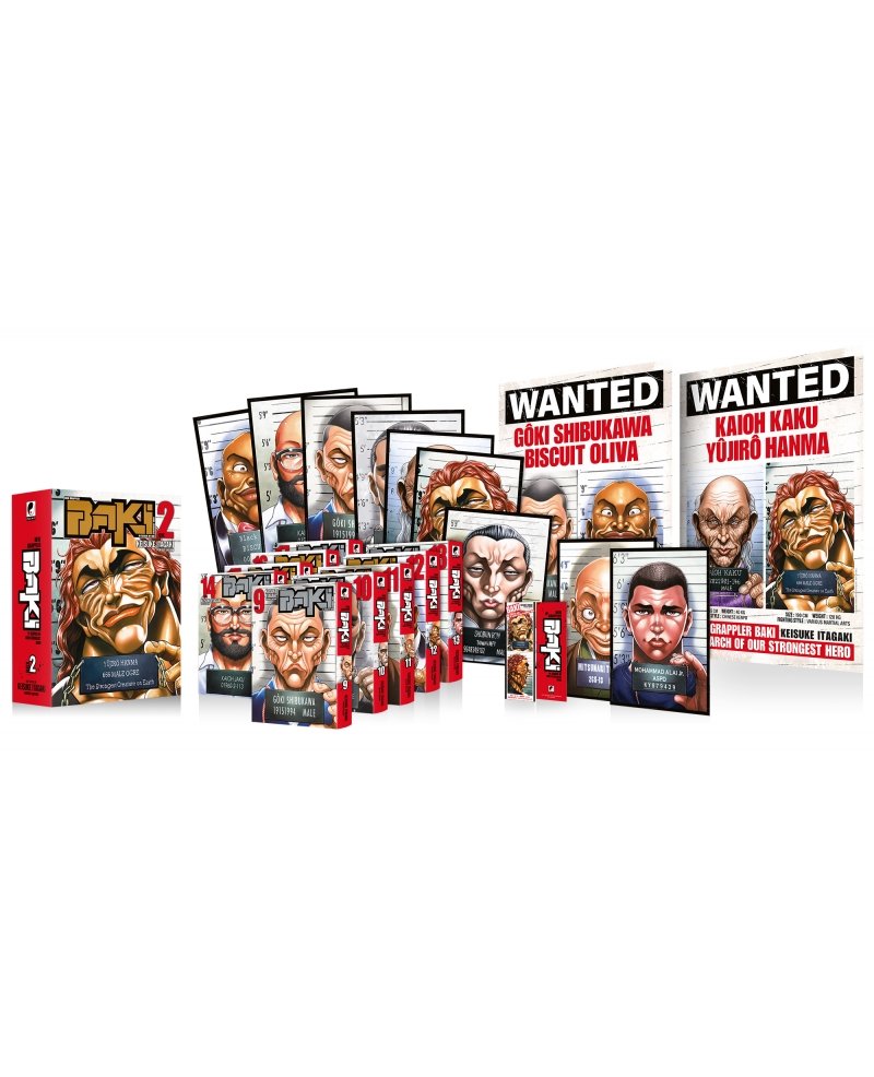 IMAGE 2 : New Grappler Baki - Perfect Edition - Partie 2 - Coffret Collector (tomes 9  17)