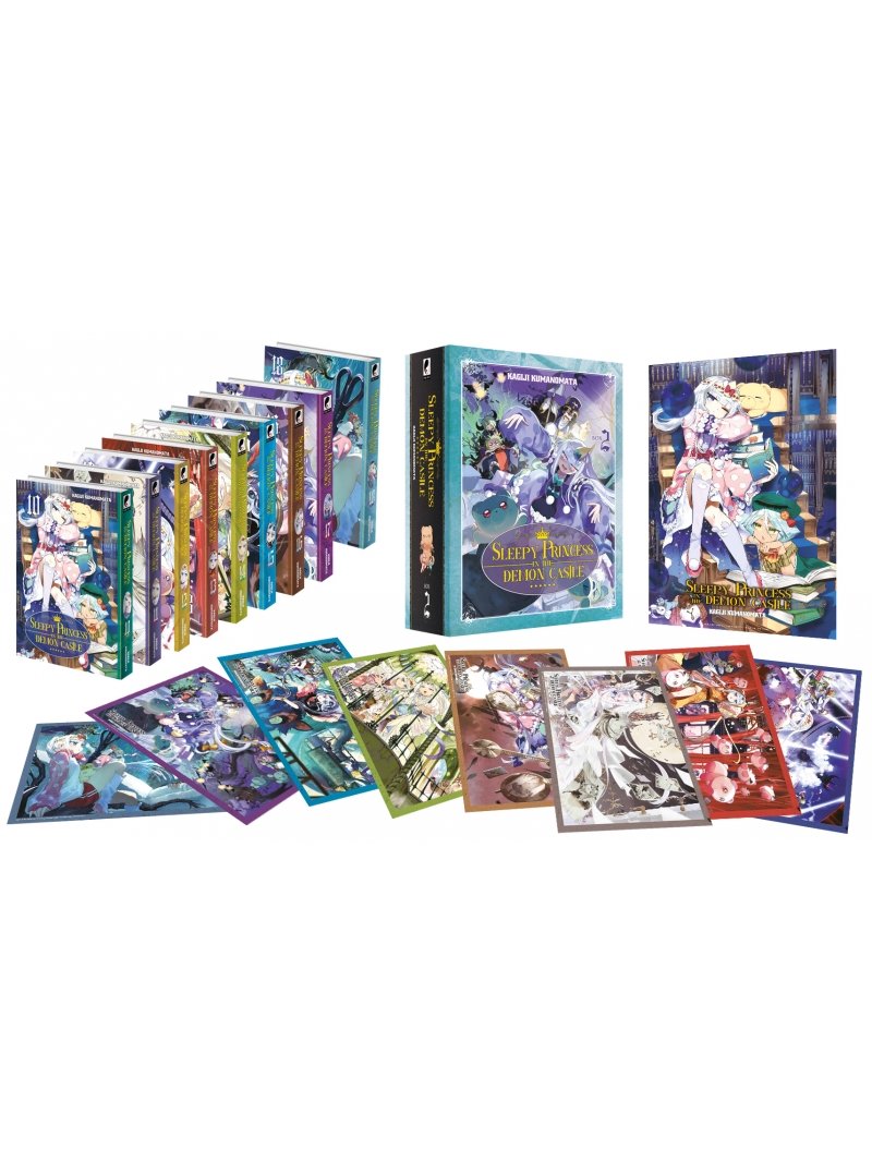 IMAGE 2 : Sleepy Princess in the Demon Castle - Partie 2 - Coffret Collector (tomes 10  18)