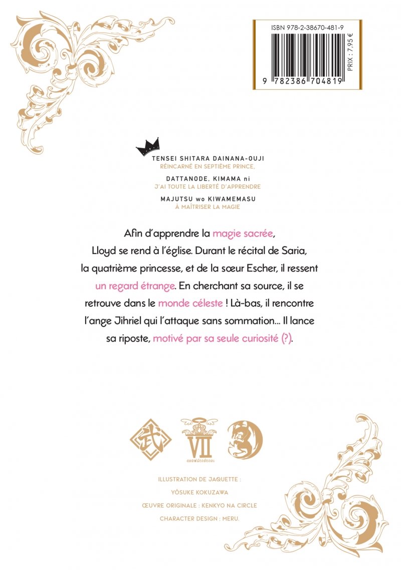 IMAGE 2 : Le Septime Prince - Tome 06 - Livre (Manga)