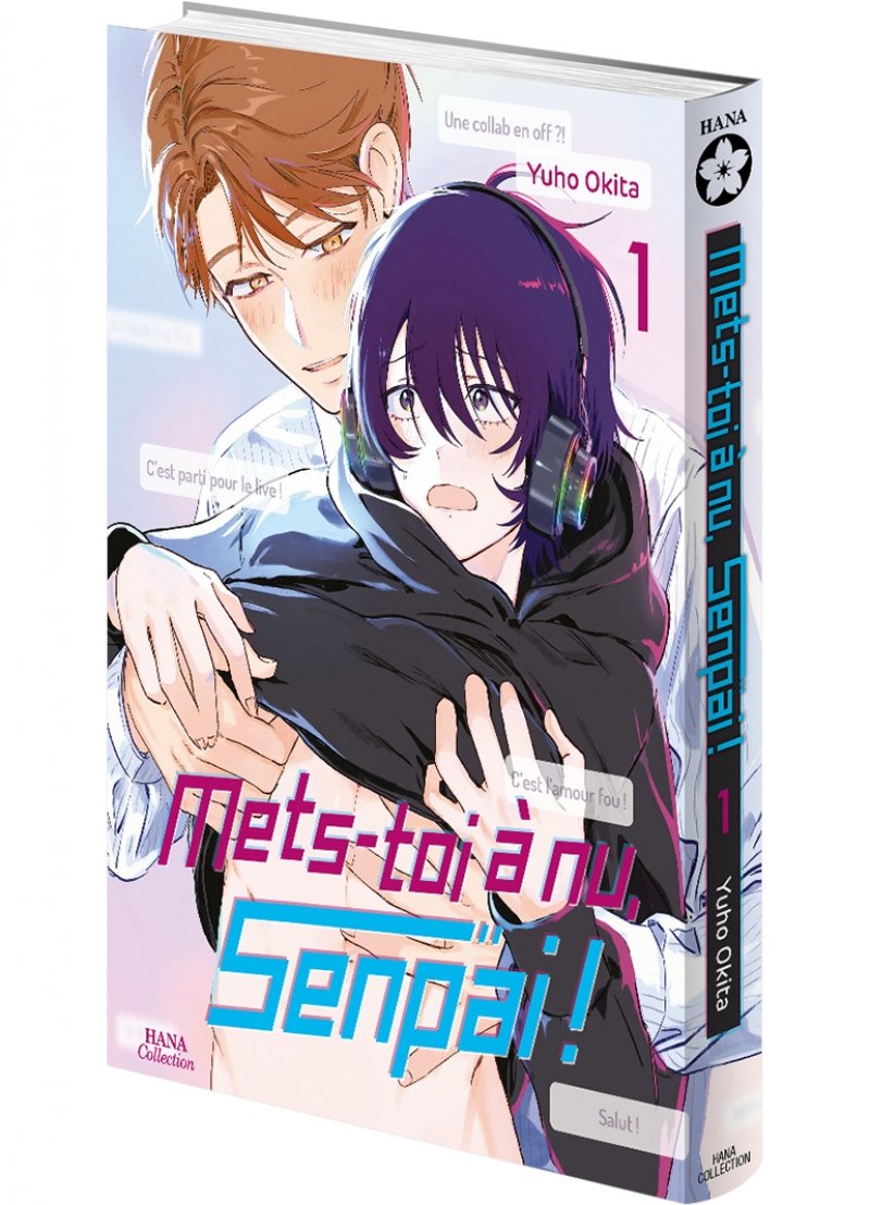 IMAGE 3 : Mets-toi  nu, senpai ! - Tome 01 - Livre (Manga) - Yaoi - Hana Collection