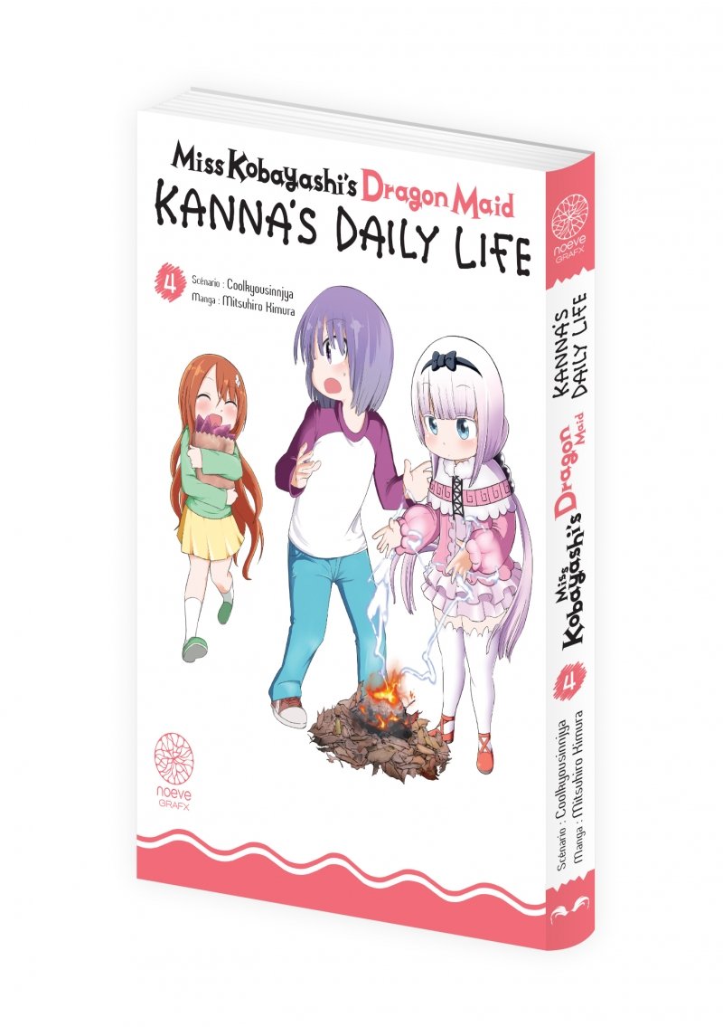 IMAGE 3 : Miss Kobayashi's Dragon Maid - Kanna's Daily Life - Tome 04 - Livre (Manga)