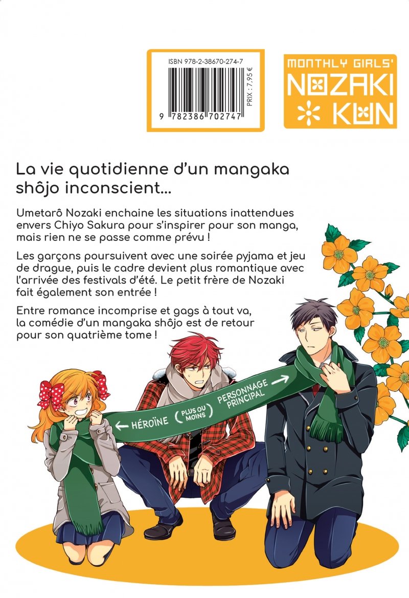IMAGE 2 : Monthly girls' Nozaki-kun - Tome 04 - Livre (Manga)