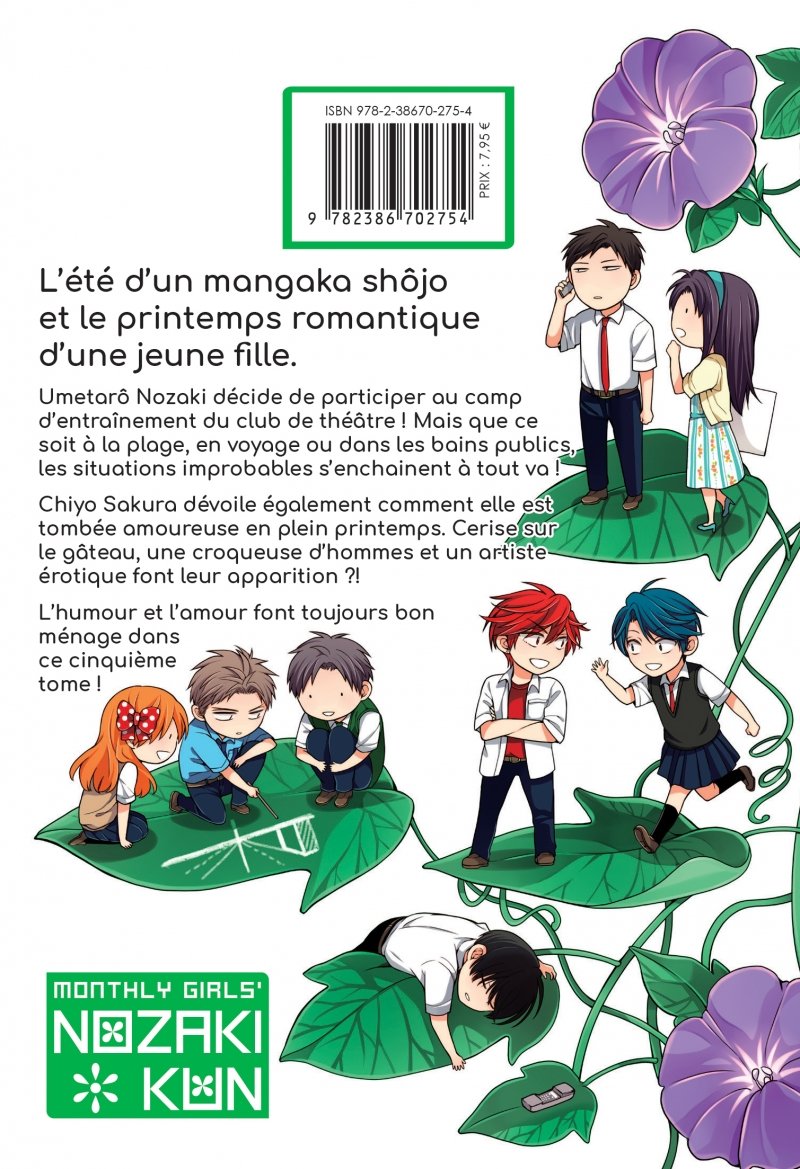 IMAGE 2 : Monthly girls' Nozaki-kun - Tome 05 - Livre (Manga)
