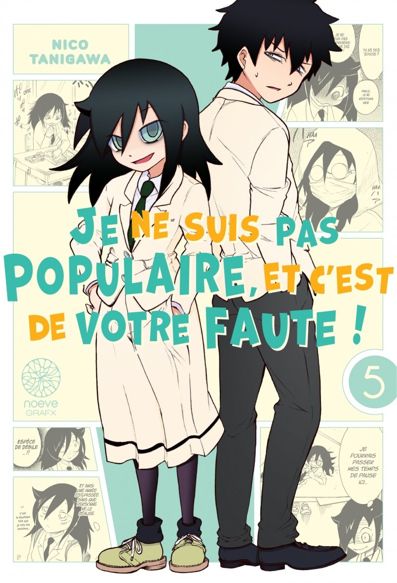 Watamote : Je ne suis pas populaire, et c'est de votre faute! - Tome 05 - Livre (Manga)