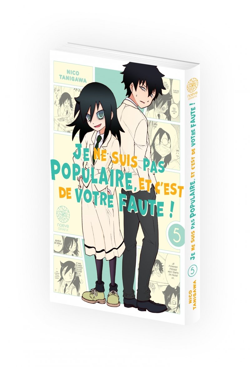 IMAGE 3 : Watamote : Je ne suis pas populaire, et c'est de votre faute! - Tome 05 - Livre (Manga)
