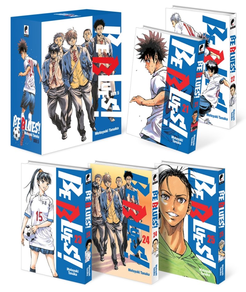 IMAGE 4 : Be Blues! - Partie 5 (Tomes 21 � 25 ) - Coffret 5 mangas