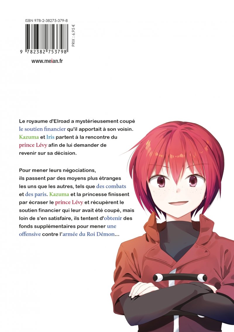 IMAGE 2 : Konosuba : Sois B�ni Monde Merveilleux ! - Tome 19 - Livre (Manga)