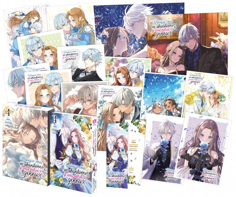 Puisque vous m'abandonnez, je vous mettrai � genoux - Tome 04 - Edition limit�e - Livre (Manga)