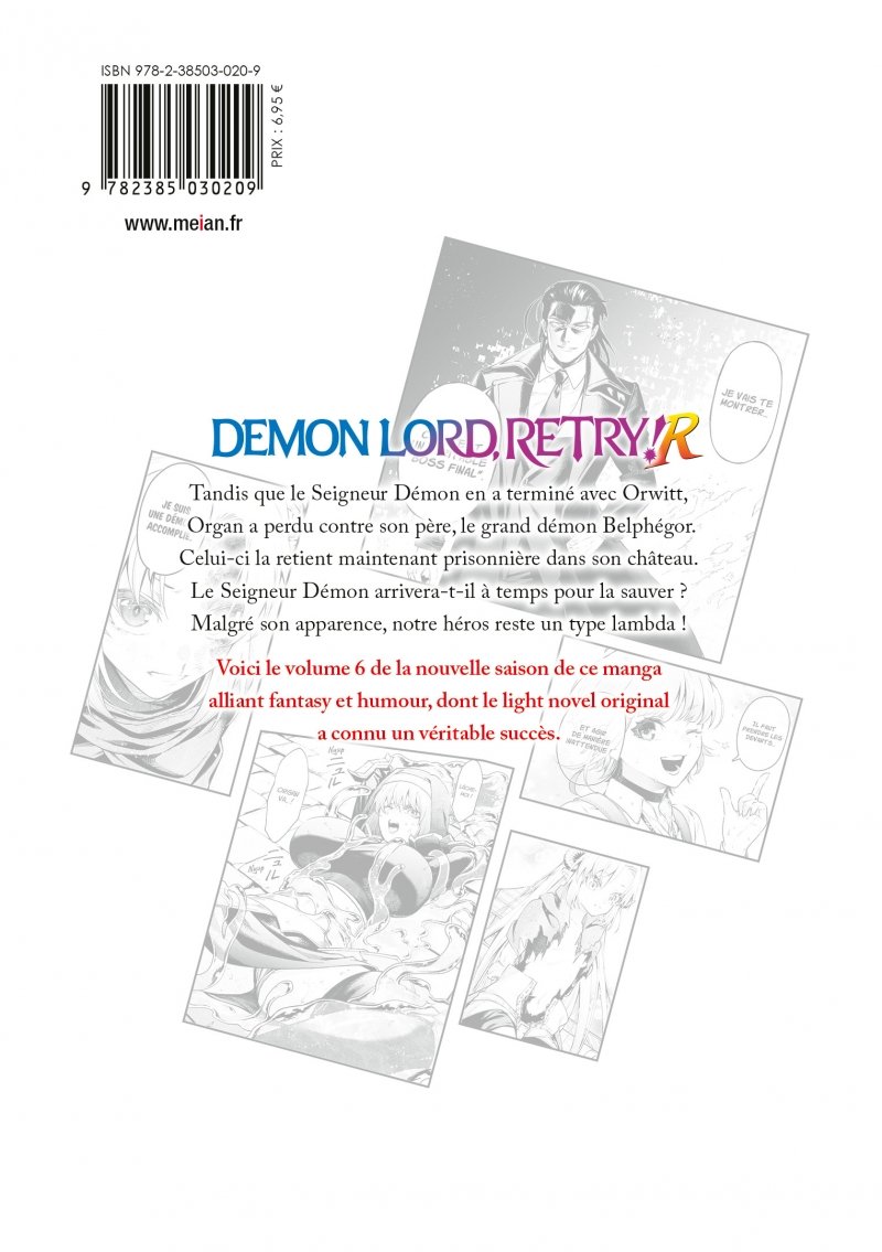 IMAGE 2 : Demon Lord, Retry! R - Tome 06 - Livre (Manga)