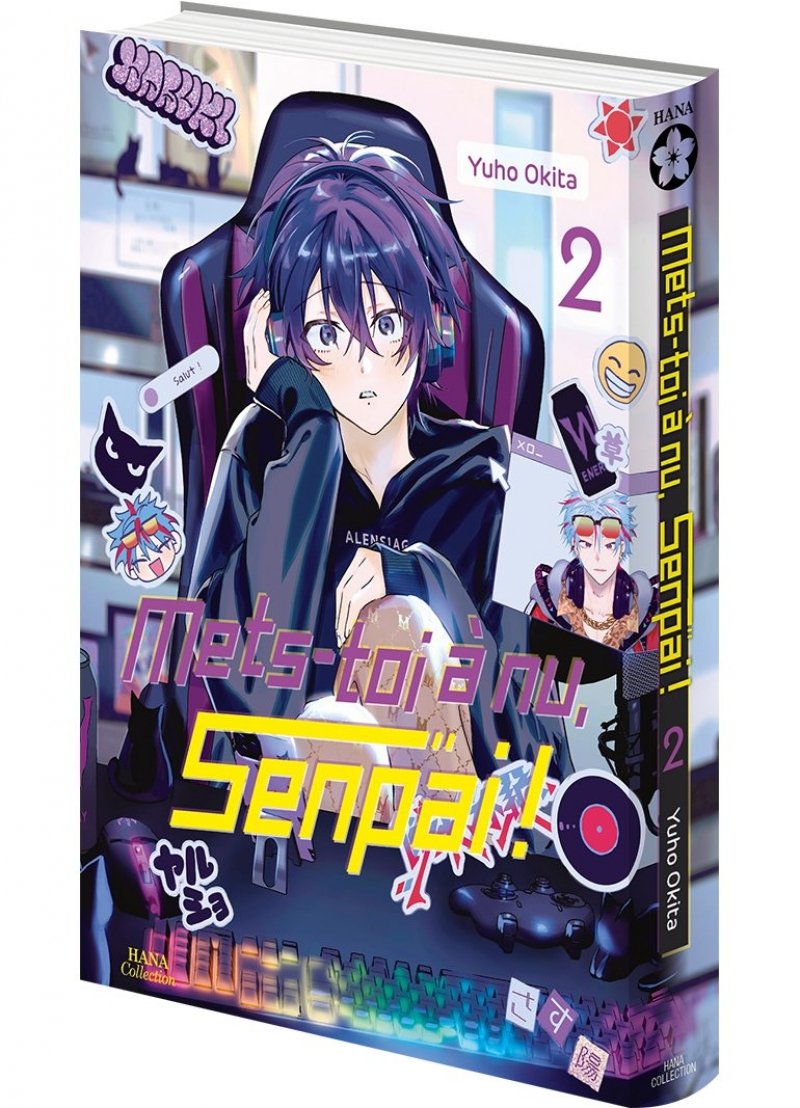 IMAGE 3 : Mets-toi � nu, senpai ! - Tome 02 - Livre (Manga) - Yaoi - Hana Collection