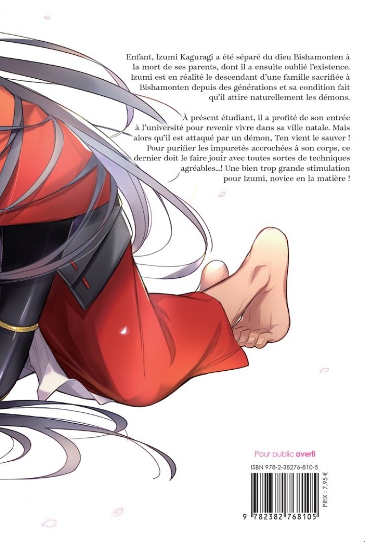 IMAGE 2 : Le favori de Bishamonten - Livre (Manga) - Yaoi - Hana Book