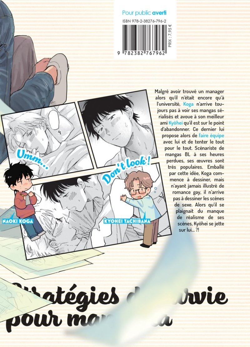 IMAGE 2 : Strat�gies de survie pour mangaka - Livre (Manga) - Yaoi - Hana Book