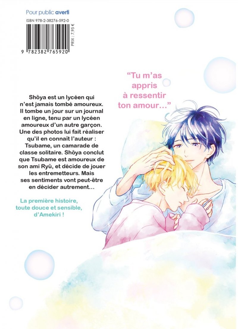 IMAGE 2 : Journal d'un premier amour - Livre (Manga) - Yaoi - Hana Collection