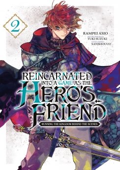 image : Reincarnated Into a Game as the Hero's Friend - Tome 02 - Livre (Manga)