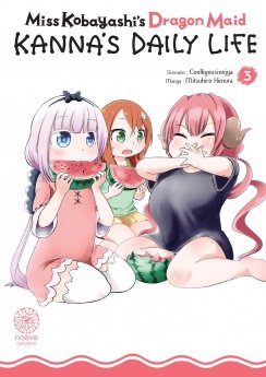 image : Miss Kobayashi's Dragon Maid - Kanna's Daily Life - Tome 03 - Livre (Manga)