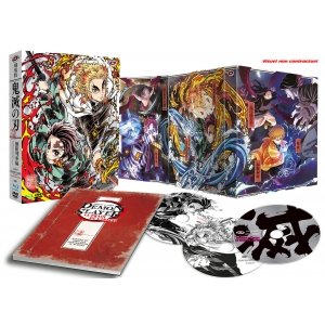 Demon Slayer - Film : Le train de l'infini - Coffret Combo Blu-ray + DVD + CD Audio