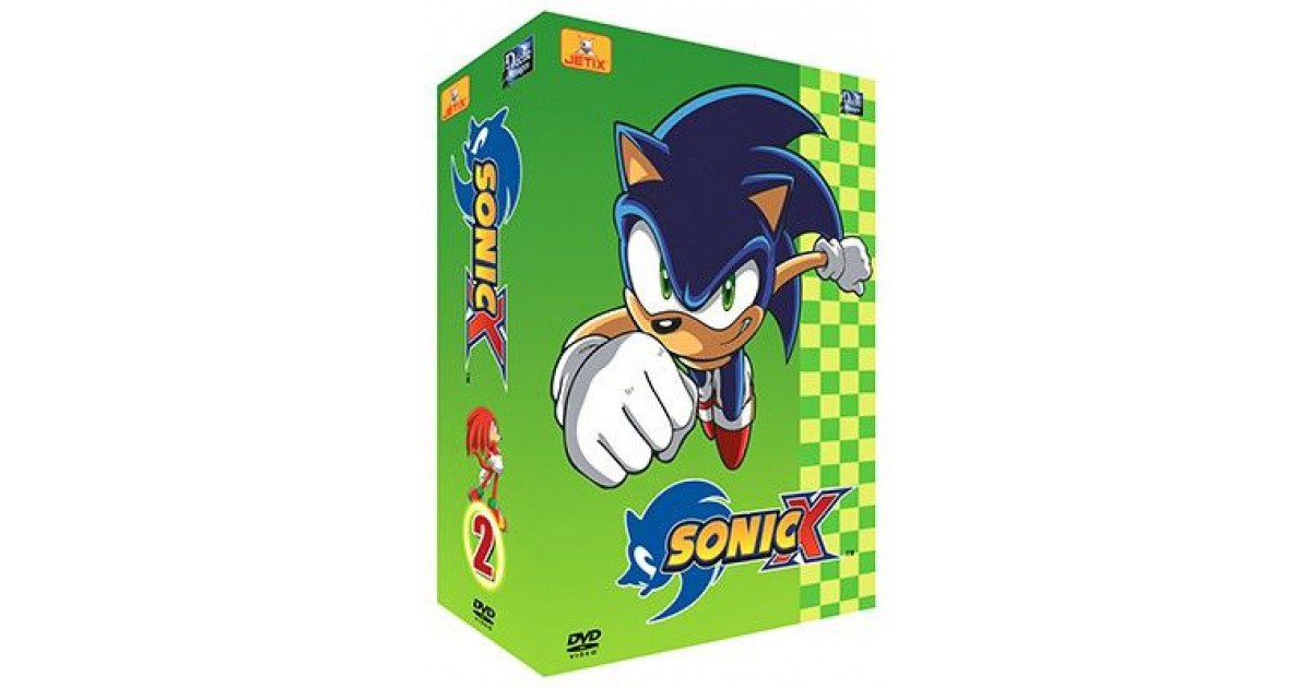 Occasion : Sonic X - Partie 2 - Coffret 4 DVD - VF | Anime-Store.fr